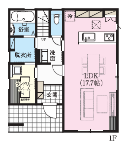 スマート・ワン・シティ山形市南館西　２号棟 間取り図・配置図 1